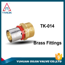 CE approved high quality male and female brass fitting brass quick pipe fittngs with BSP thread connection in TMOK